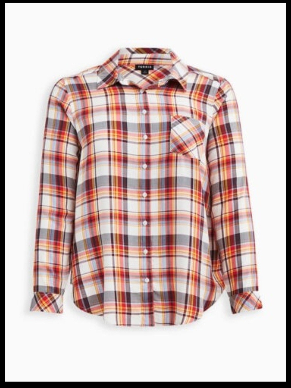 Torrid Lizzy Plaid Shirt